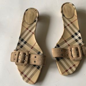 Burberry sandals